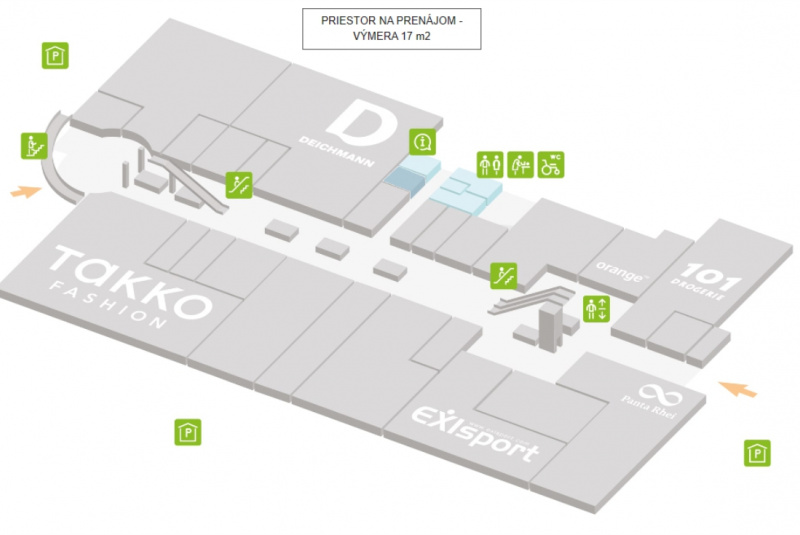 Prevádzky / K-IM TOUR - mapa