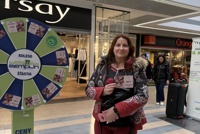 Podujatia / Koleso šťastia - 18. narodeniny OC Zemplín - foto