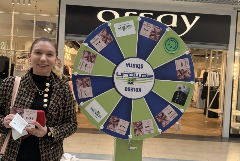 Podujatia / Koleso šťastia - 18. narodeniny OC Zemplín - foto