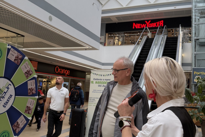 Podujatia / Koleso šťastia - 18. narodeniny OC Zemplín - foto