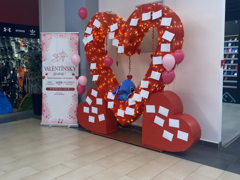 Valentínska súťaž - Valentínsky šíp lásky