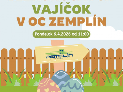 Veľkonočné hľadanie vajíčok v OC Zemplín